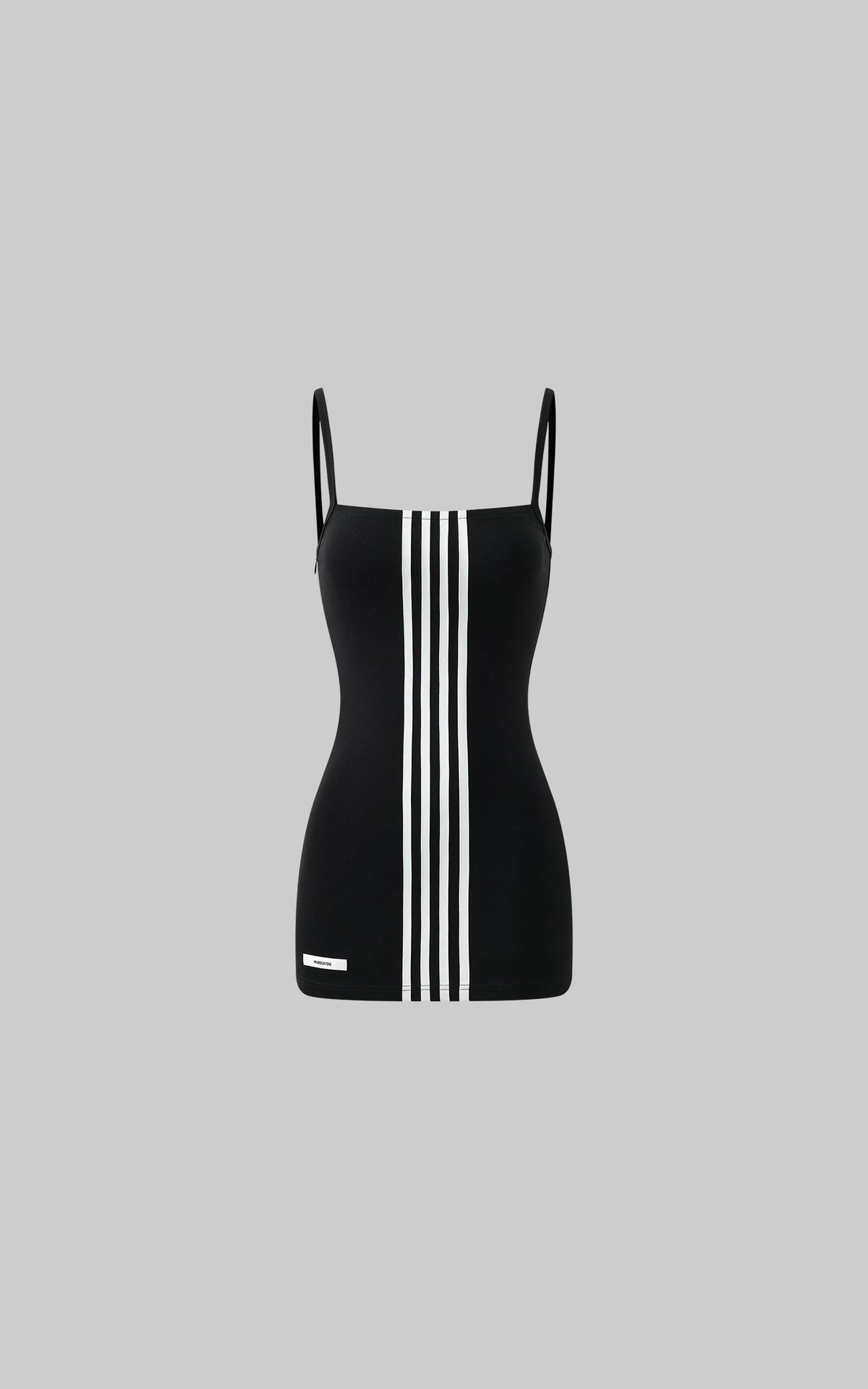 Triple Stripe Minimalist Bodycon Dress