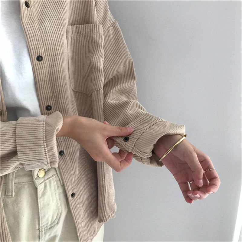 Stilvolles Vintage-Freizeithemd mit Knopfleiste