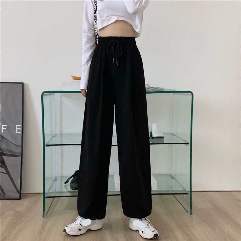 High Waist Casual Loose Jogger Sweatpants