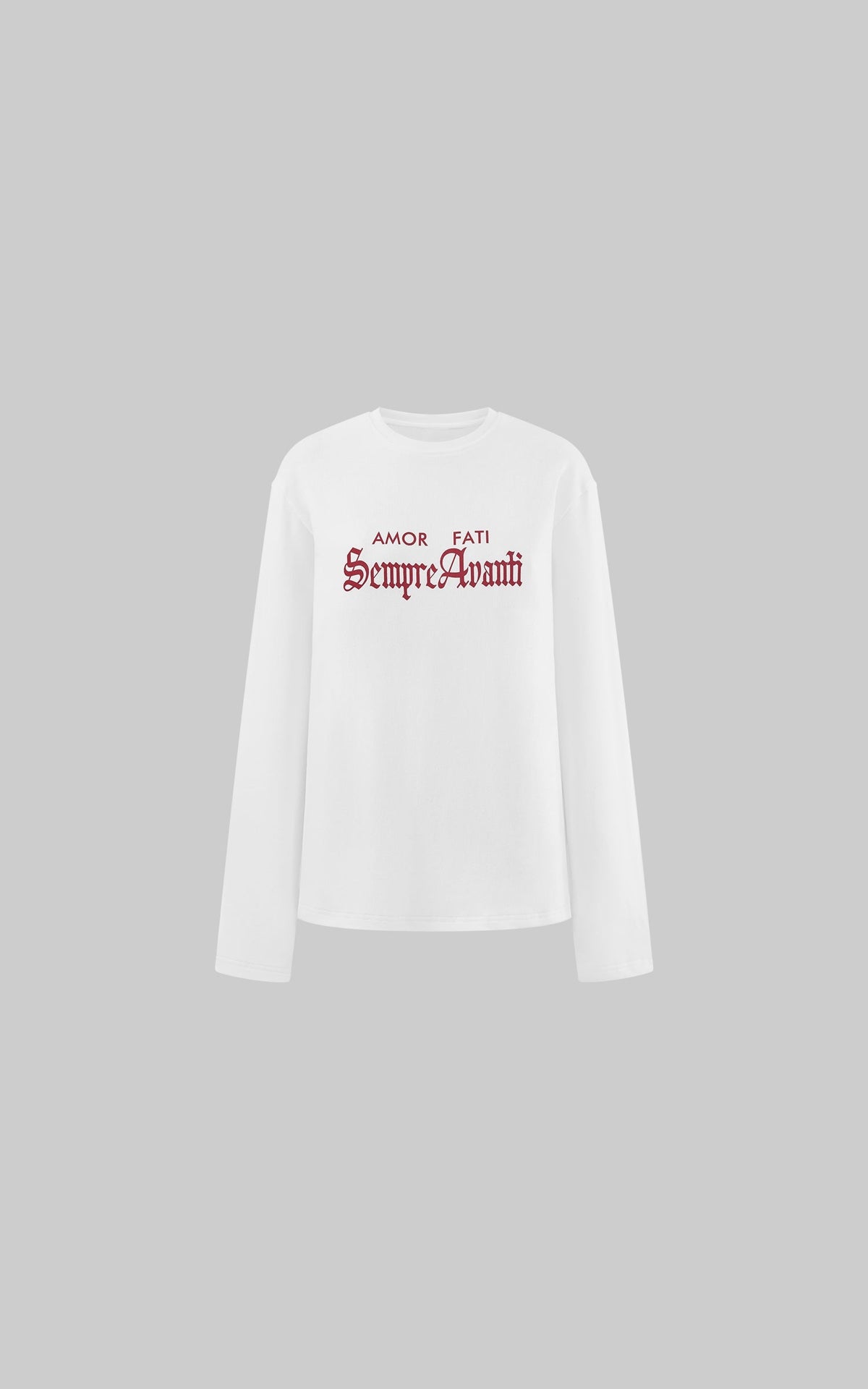 Gothic Logo Long-Sleeve Tee