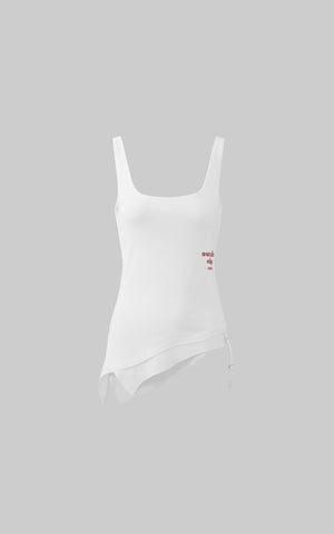 Asymmetric Strap Tank Top