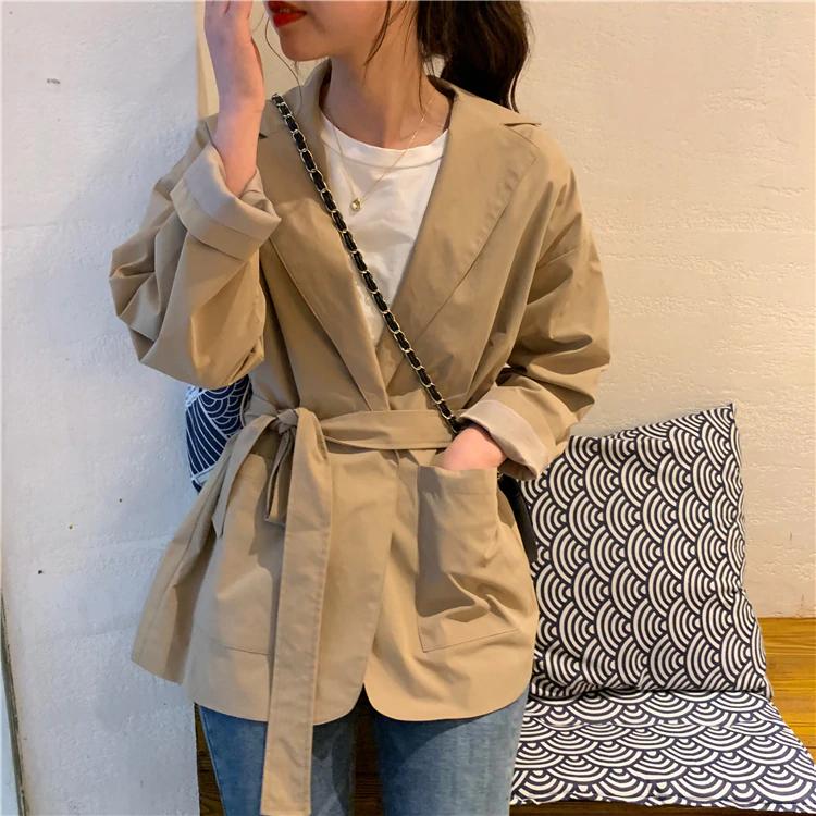 Vintage Solid Thick Coat Jacket