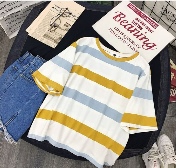 Women Casual Striped Shirt