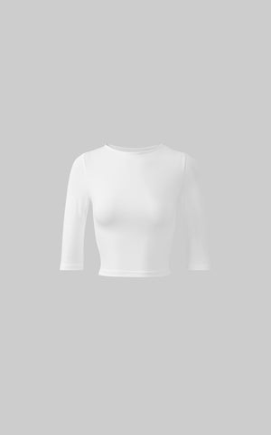 Ribbed Slim Fit Crop Top