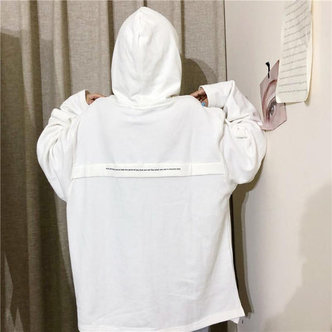 Oversize-Hoodie mit weiten Taschen