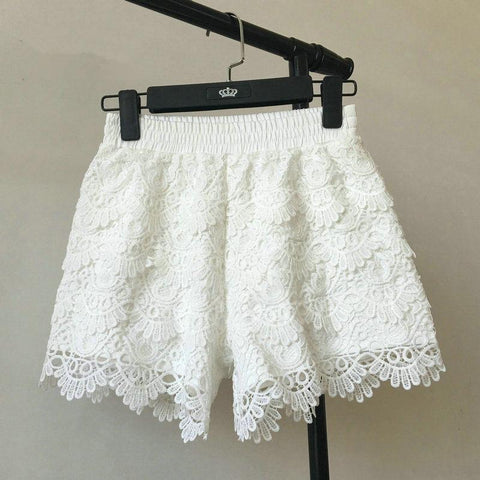 6 Colors Hollow Lace Sexy Shorts