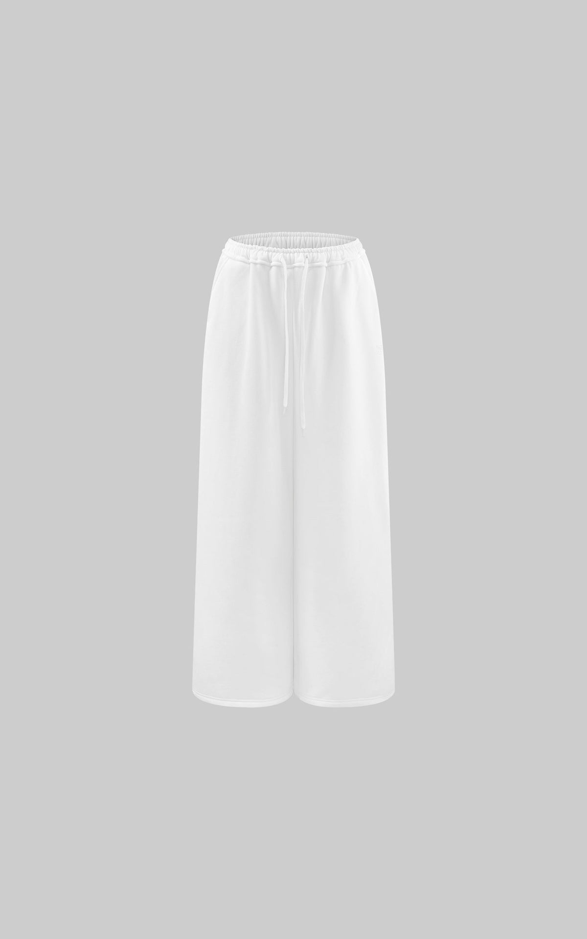 Wide-Leg Fleece Sweatpants