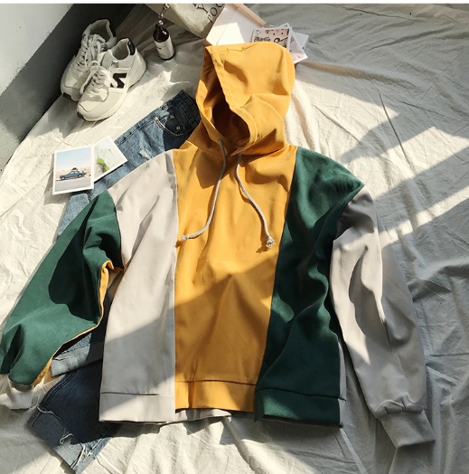 Solid Simple Color Oversize Hoodie