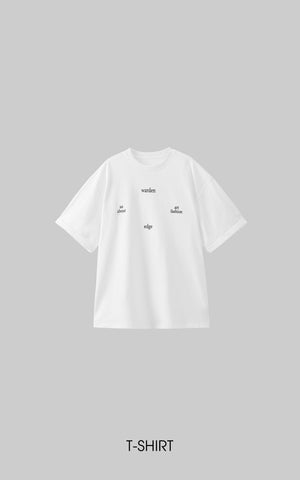 Layered Asymmetric Midi Skirt in Mixed Textures