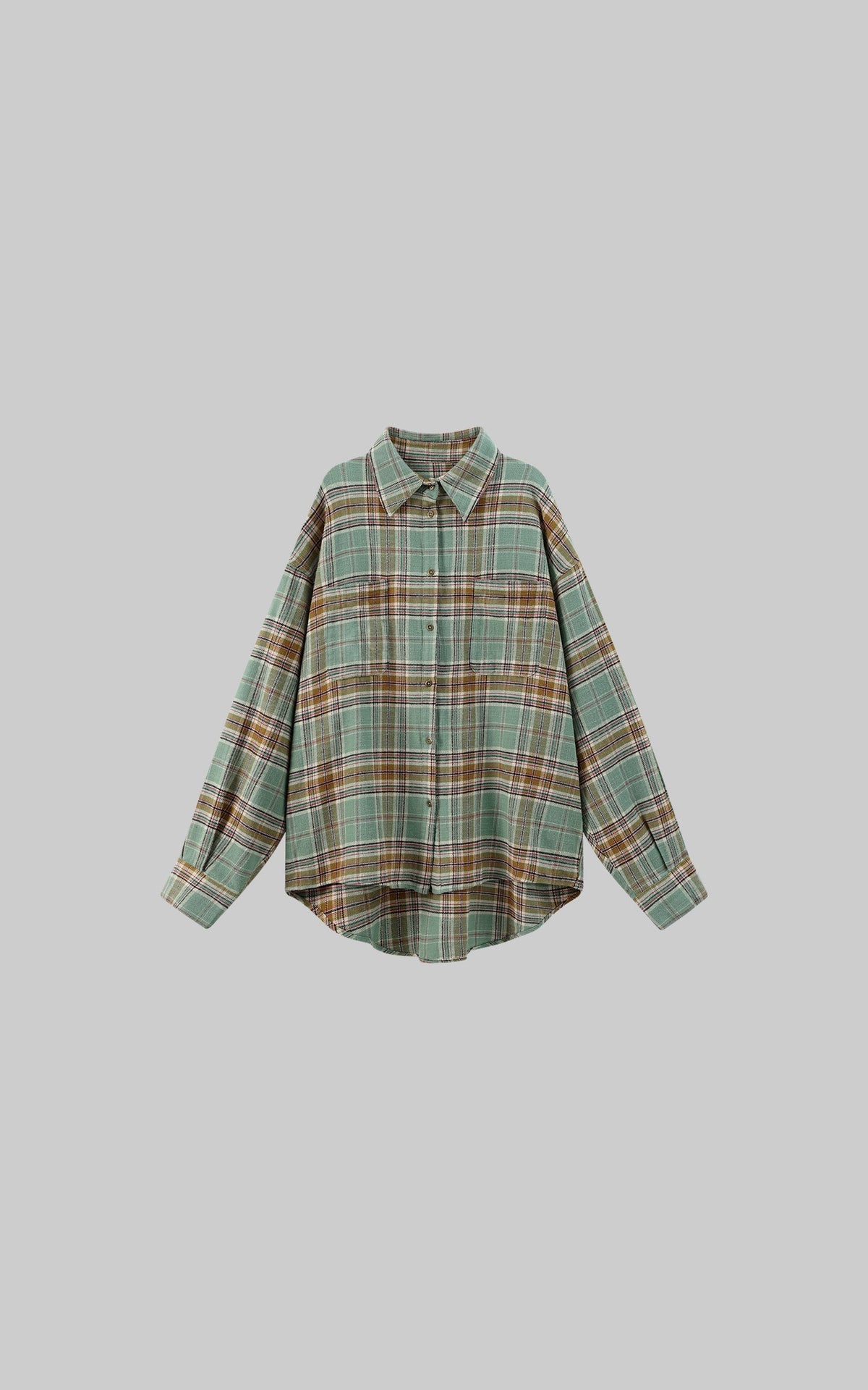 Oversized Plaid Shirt