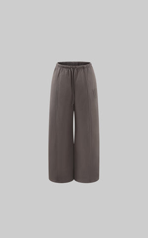 Fleece Lined Relaxed Fit Straight Sweatpants