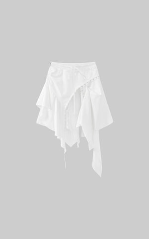 Deconstructed Layered Midi Skirt