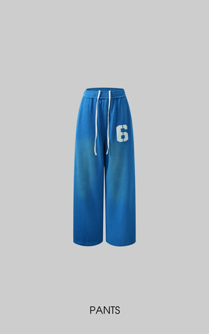 Oversized Wide-Leg Sweatpants