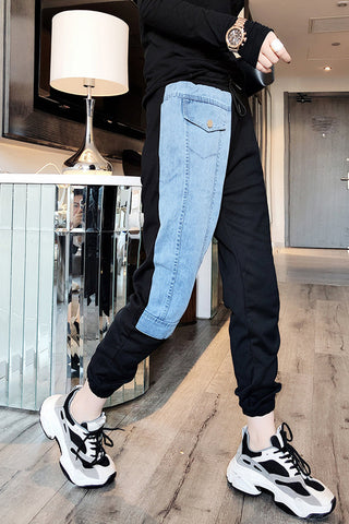 Casual Ankle Length Jogger Cute Denim Pants