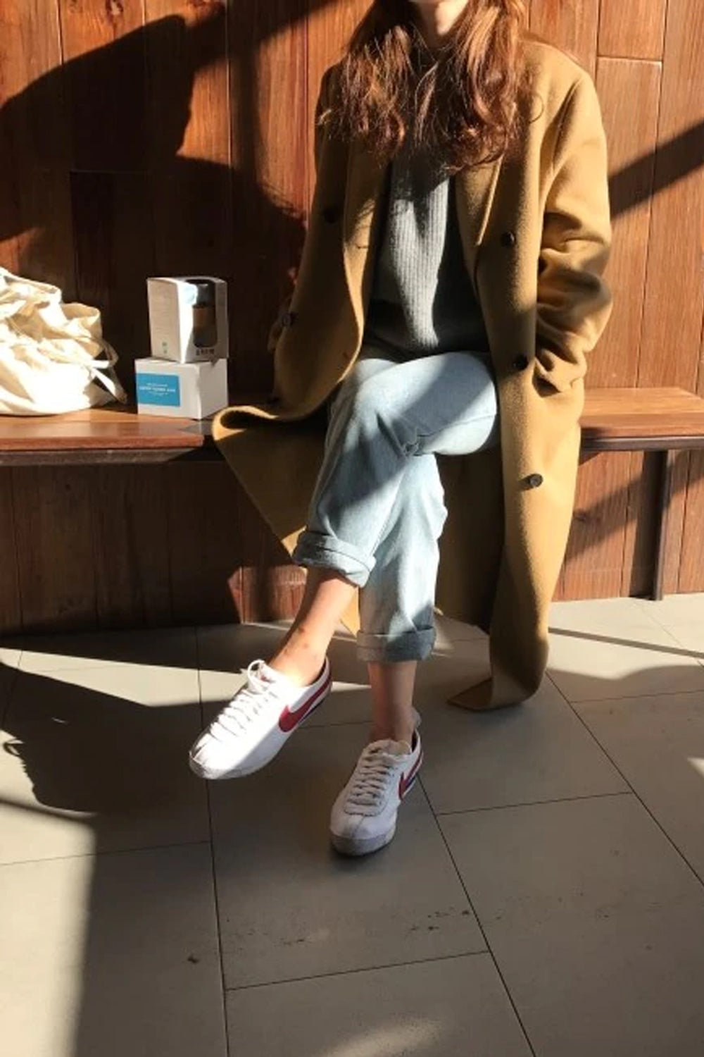 Long Sleeve Winter Woolen Coat Jacket