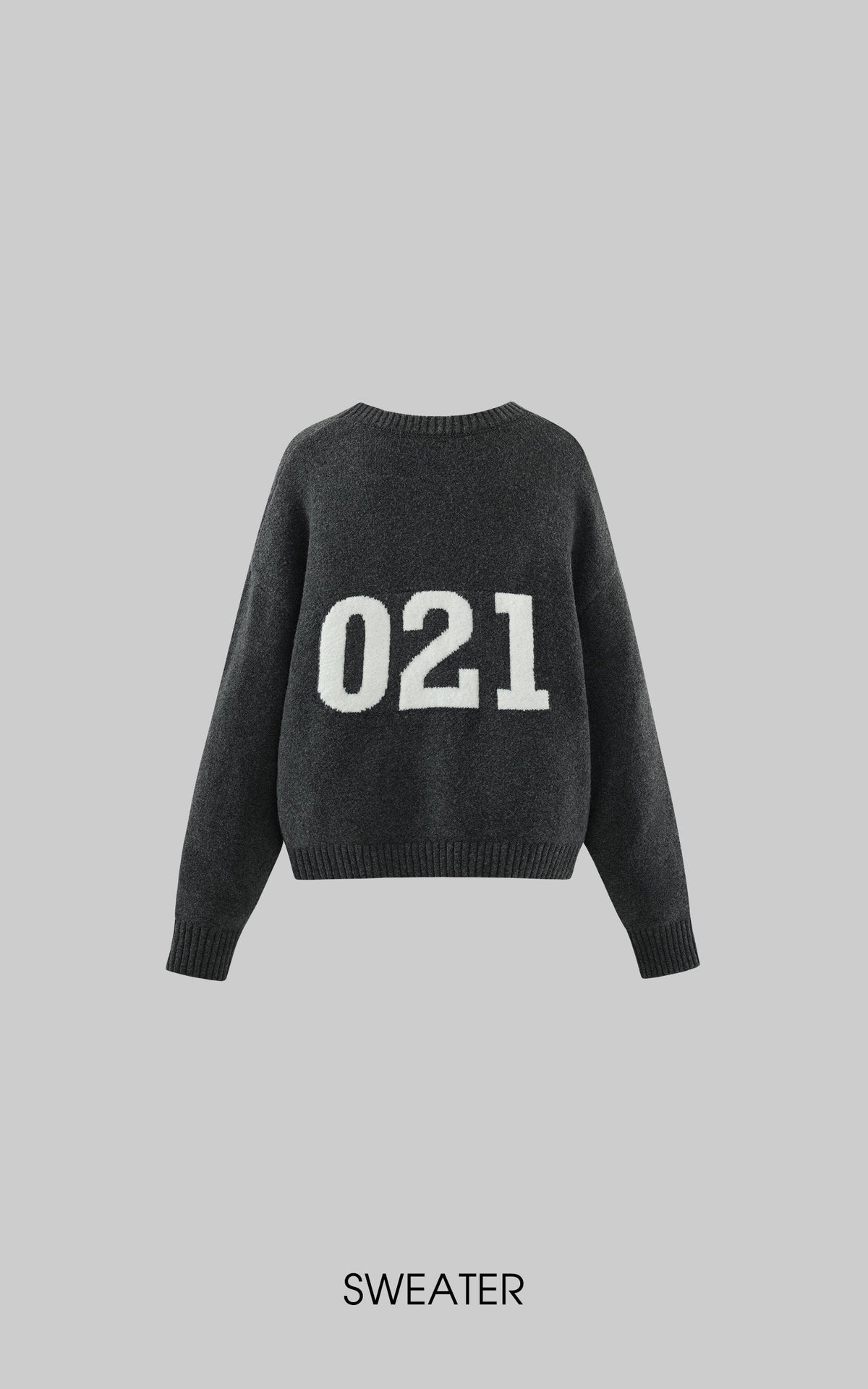 021 Knit Sweater & Graphic Beanie Set