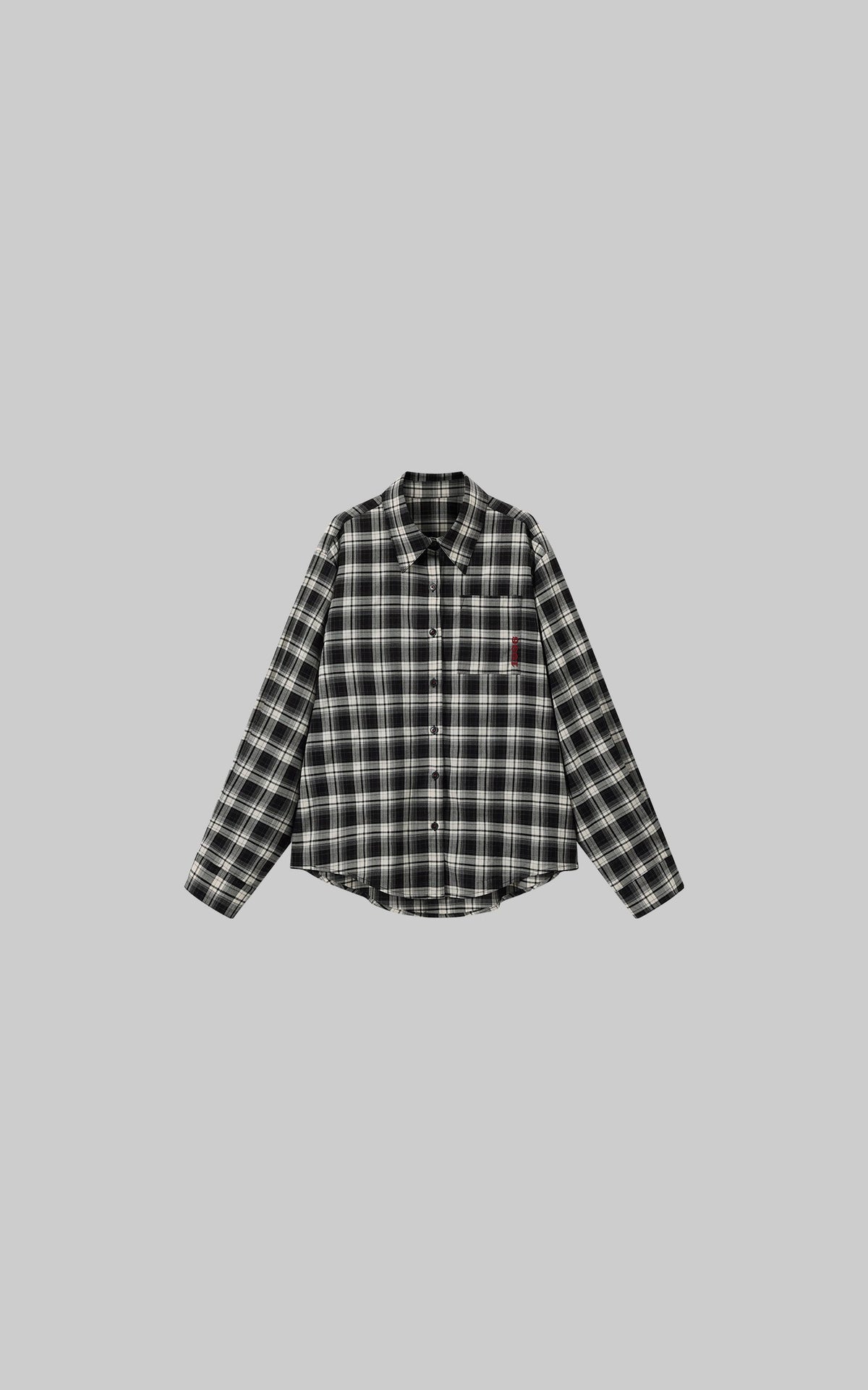 Deconstructed Plaid Shirt