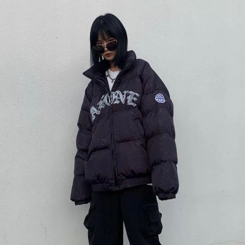 “ALONEâ€?Puffer Jacket