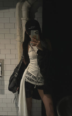 Asymmetrical Strap Vest