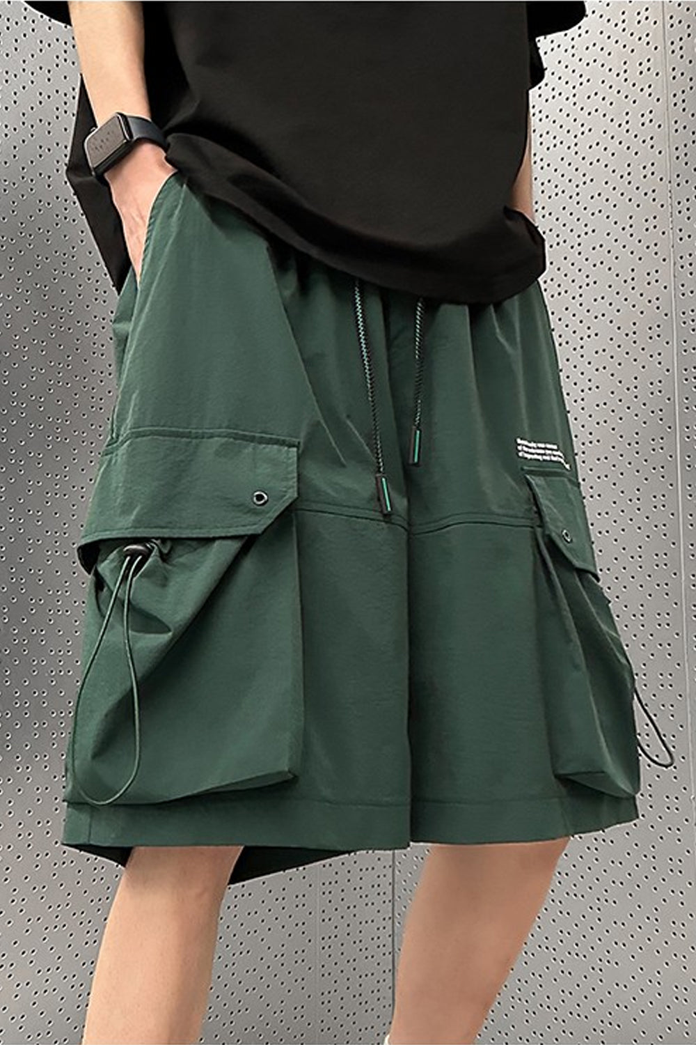 Hip Hop Knee Length Cargo Men Shorts Pants