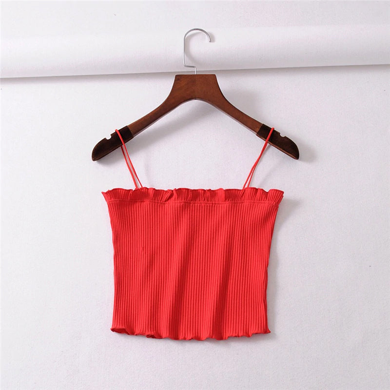 Summer Camisole Sexy Women Crop Top