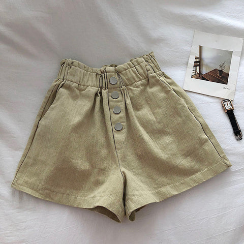 A-Linie Lässig Schlicht Basic Shorts