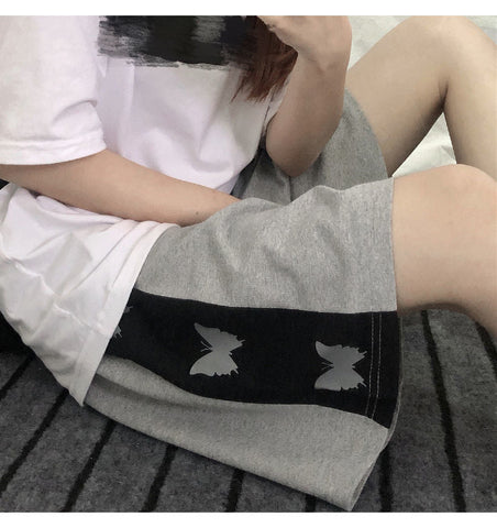 Butterfly Side Printed Shorts Pants