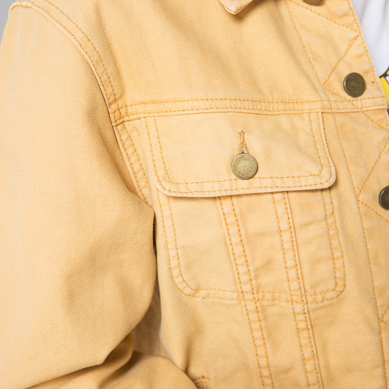 Yellow Jeans Jacket