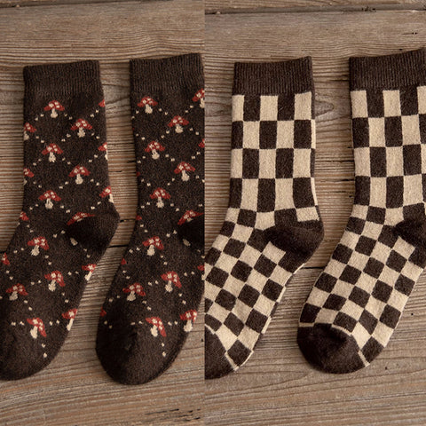 Funky Pilz Socken