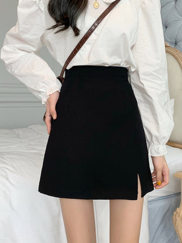 High Waist A-Line Chic Bodycon Mini Skirts