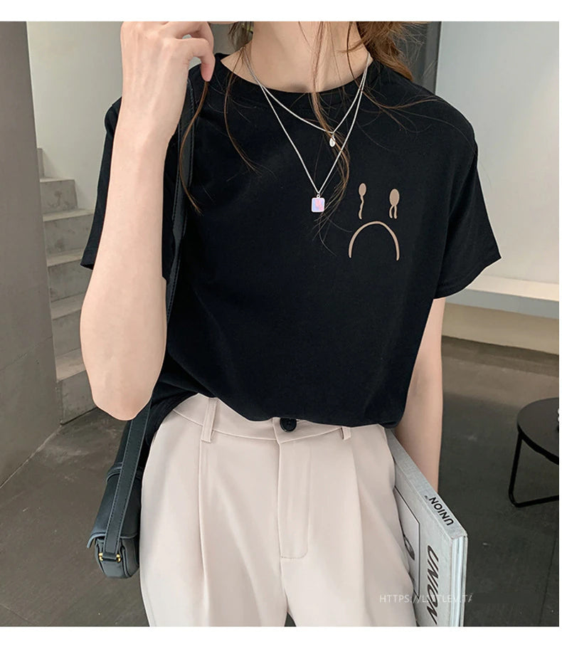 Crying Pocket Printed Short Sleeve Shirt