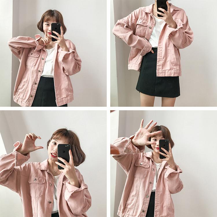 Casual Color Denim Jackets Collection