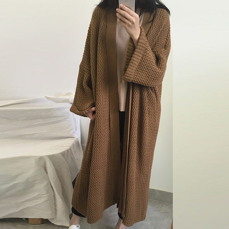 Loose Soft Warm Knitted Oversized Cardigan Sweater