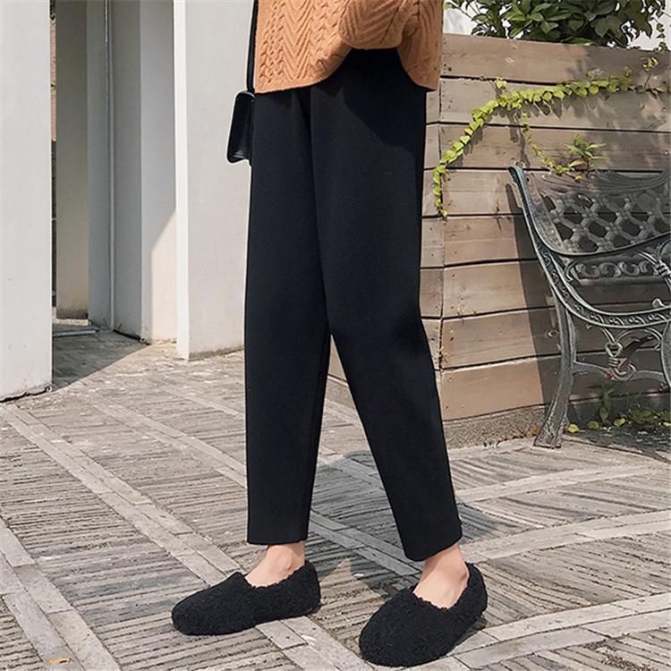 High Waist Elegant Knitted Pants