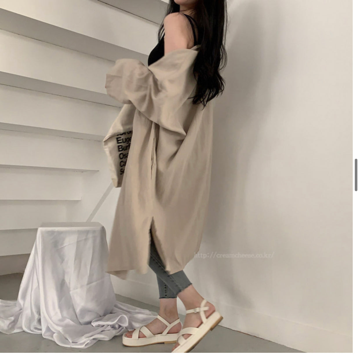 Loose Long Oversize Cardigan Blouse Shirt
