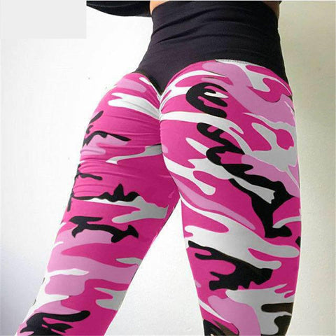 Leggings mit digitalem Camouflage-Druck 