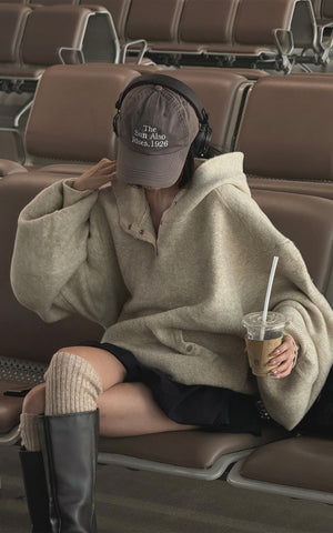 Oversized Hooded Sweater