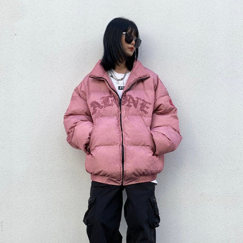 “ALONEâ€?Puffer Jacket