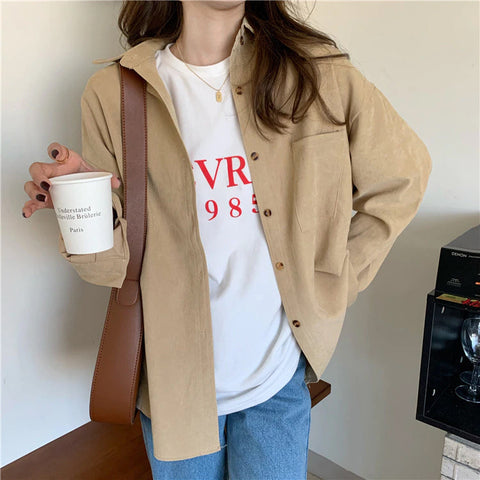 Long Sleeve Casual Basic Office Blouse Shirt