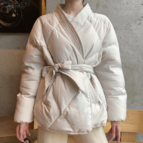 High Quality Elegant Solid Coat With Belt