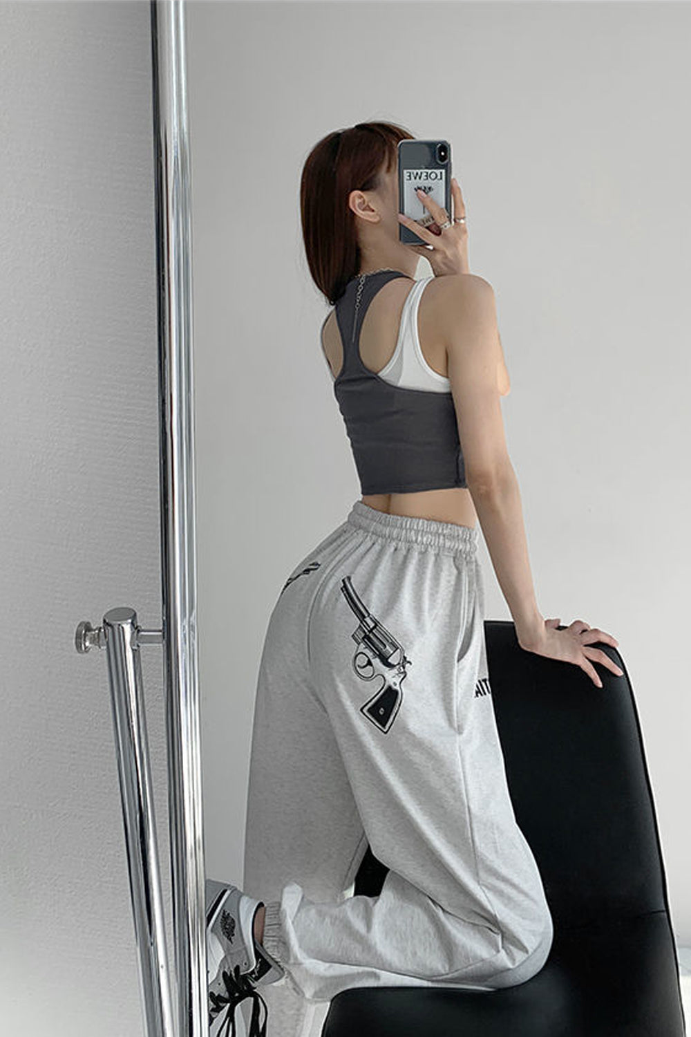 Pistols Back Printed Jogger Sweatpants