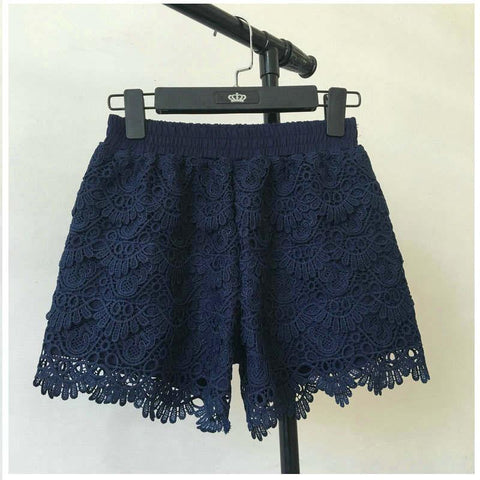 6 Colors Hollow Lace Sexy Shorts