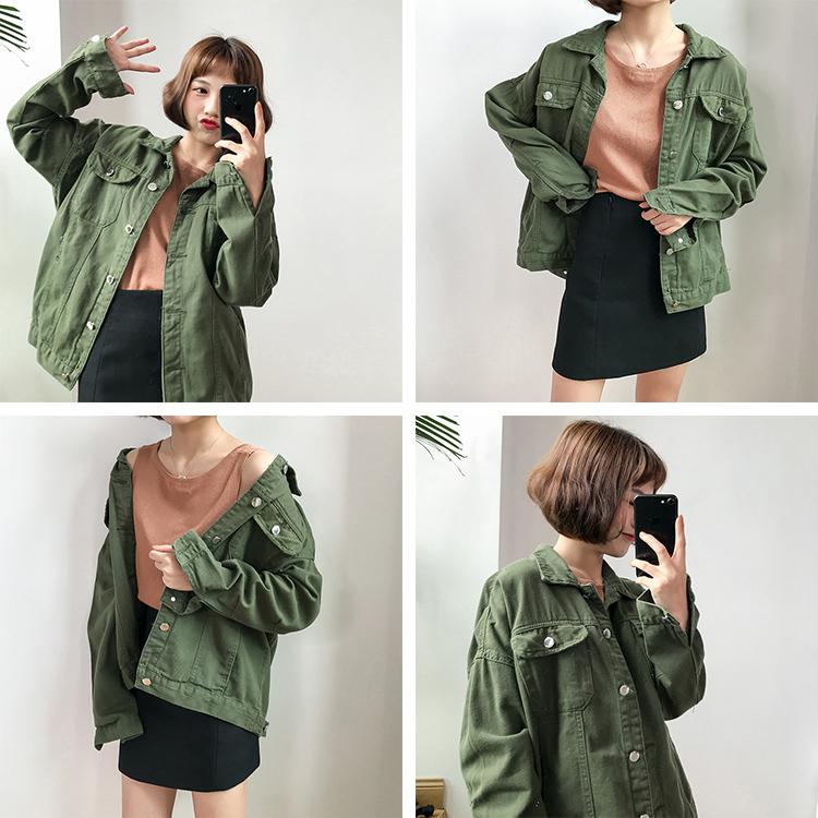 Casual Color Denim Jackets Collection