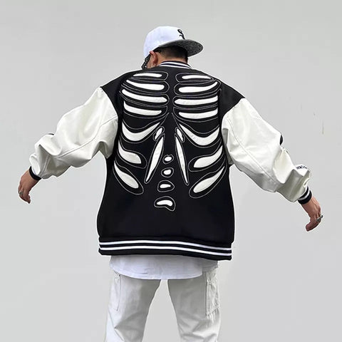 Skeleton Varsity Jacket