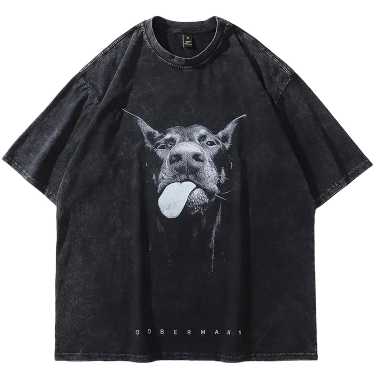 Camiseta Doberman hambriento