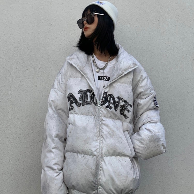 “ALONEâ€?Puffer Jacket