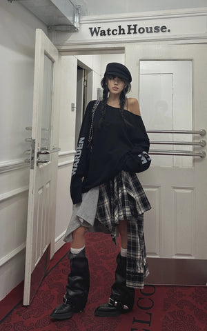 Deconstructed Patchwork Skirt