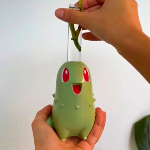 Chikorita Kawaii Planter Pot