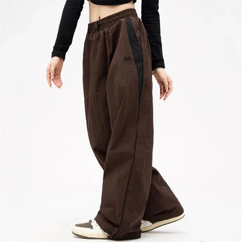 Baggy Harajuku Cargo Pants Streetwear Hip Hop Wide Leg Pant Parachute Sweatpants Techwear Joggers Oversized Y2K Trousers