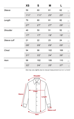 Embroidered Collar Structured Shirt
